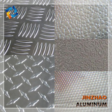 Serie 1000 Precio competitivo en forma de diamante hoja de aluminio en relieve